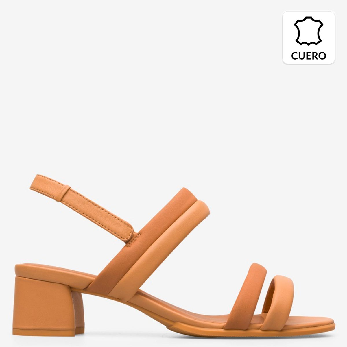 CAMPER - Sandalia Cuero Mujer Multicolor