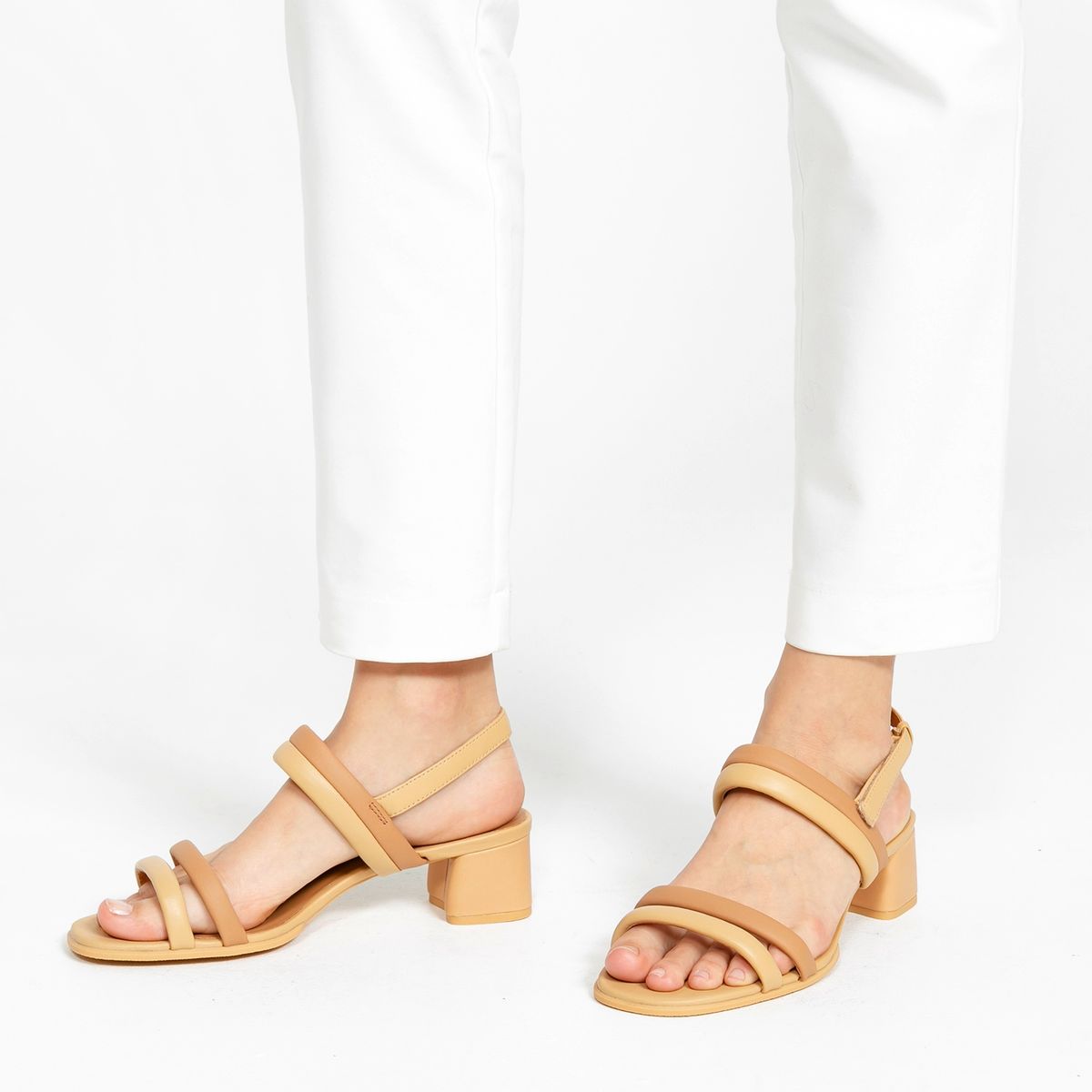 CAMPER - Sandalia Cuero Mujer Multicolor