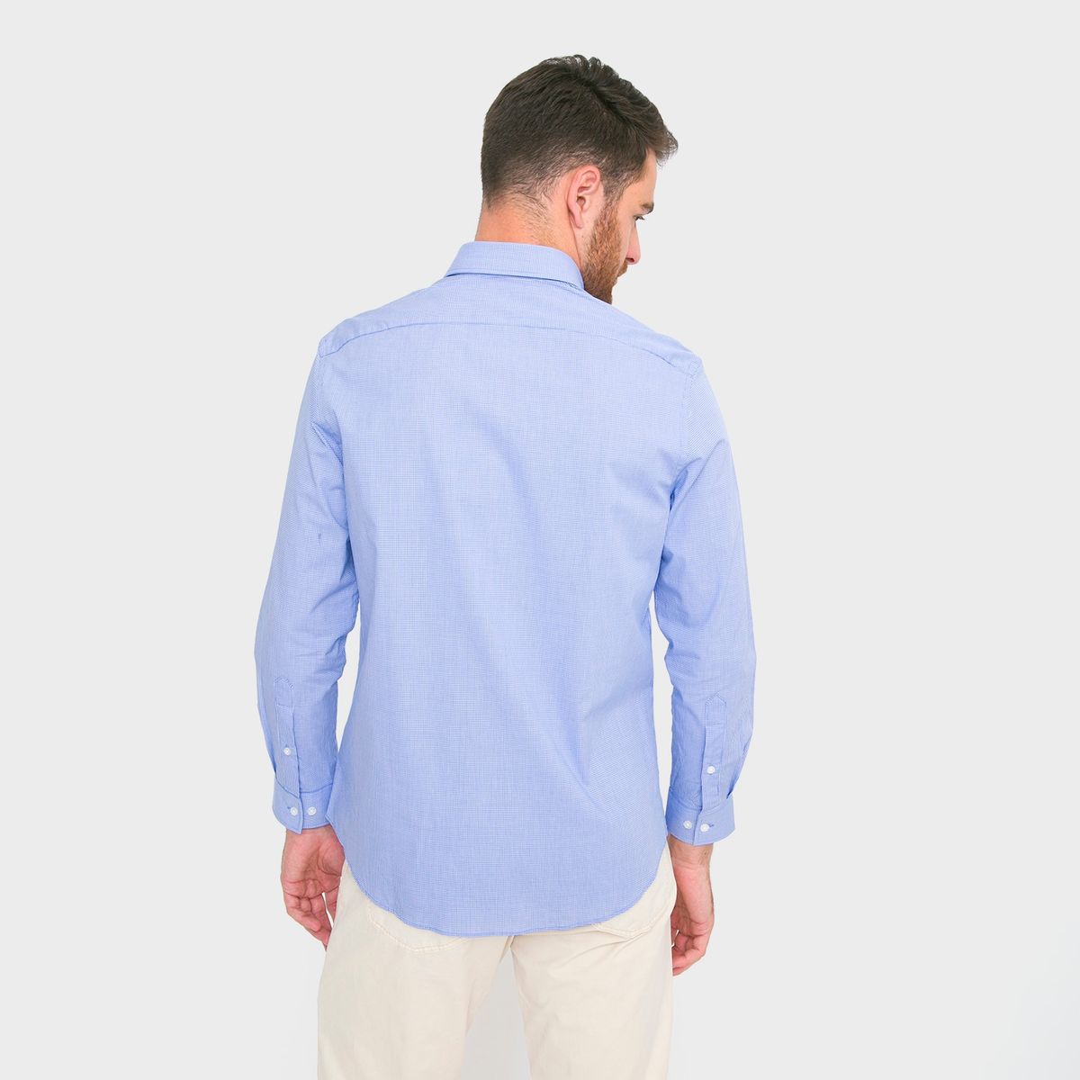 TOMMY HILFIGER - Camisa Manga Larga Slim Fit Hombre Tommy Hilfiger