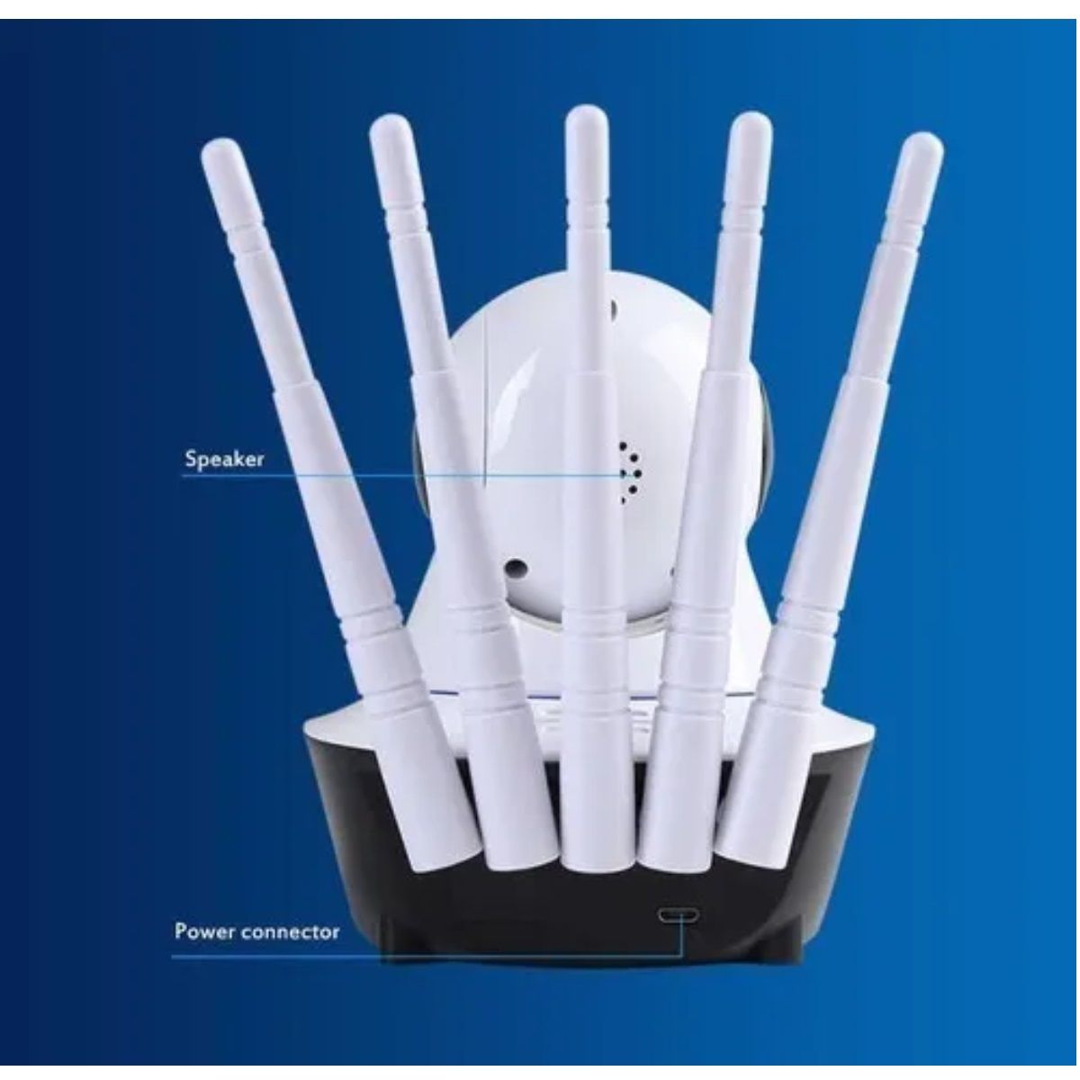 GENERICO - Cámaras De Vigilancia Ip Camara Wifi Casa Monitor Bebe Video