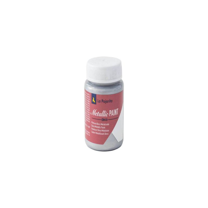 LA PAJARITA - Metallic Paint Silver 75 ml
