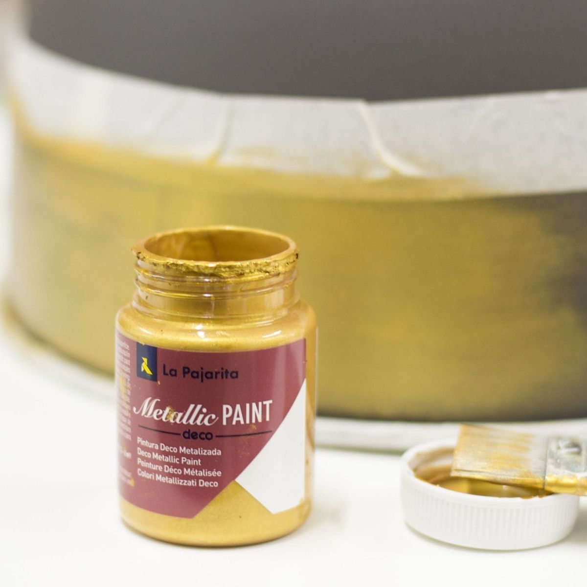 LA PAJARITA - Metallic Paint Silver 75 ml