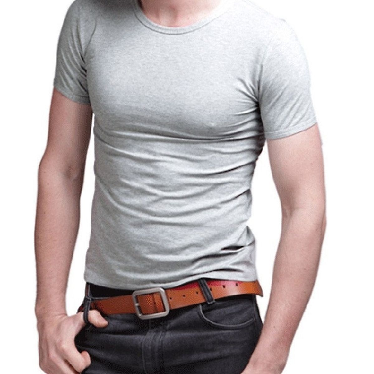 GARSIL - Polera Camiseta De Algodón Para Hombre Mangas Corta