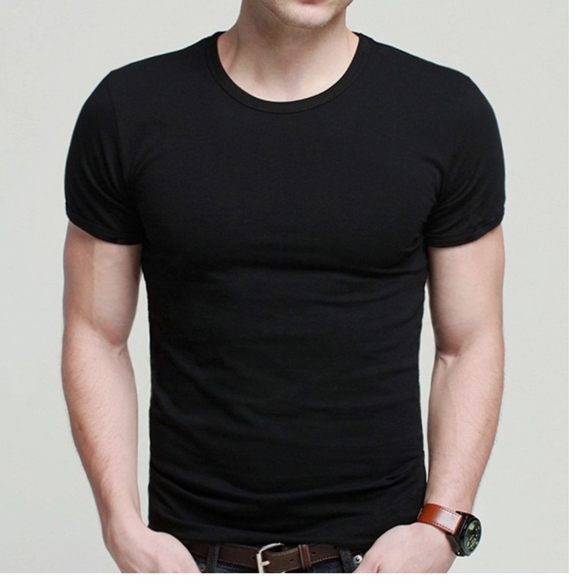 GARSIL - Polera Camiseta De Algodón Para Hombre Mangas Corta