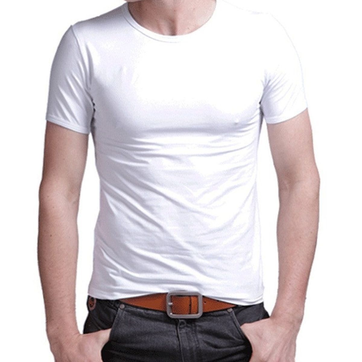 GARSIL - Polera Camiseta De Algodón Para Hombre Mangas Corta