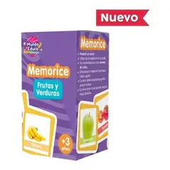 ADETEC - Memorice Frutas Y Verduras 32 Piezas-1200