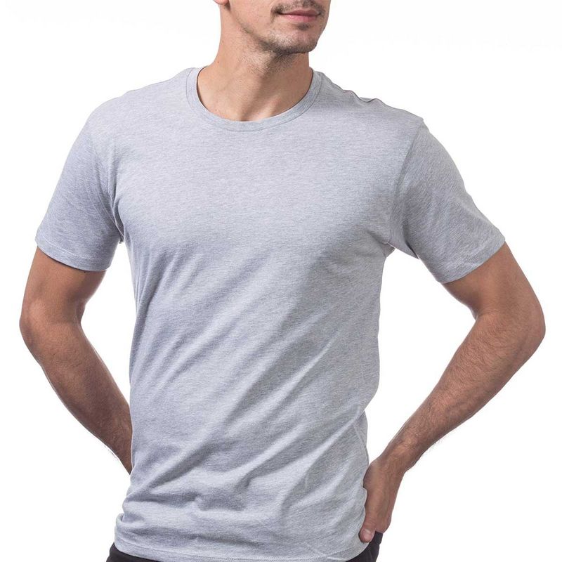 EVERSO - Camiseta Manga Corta Hombre Con Bambú Cuello Redondo