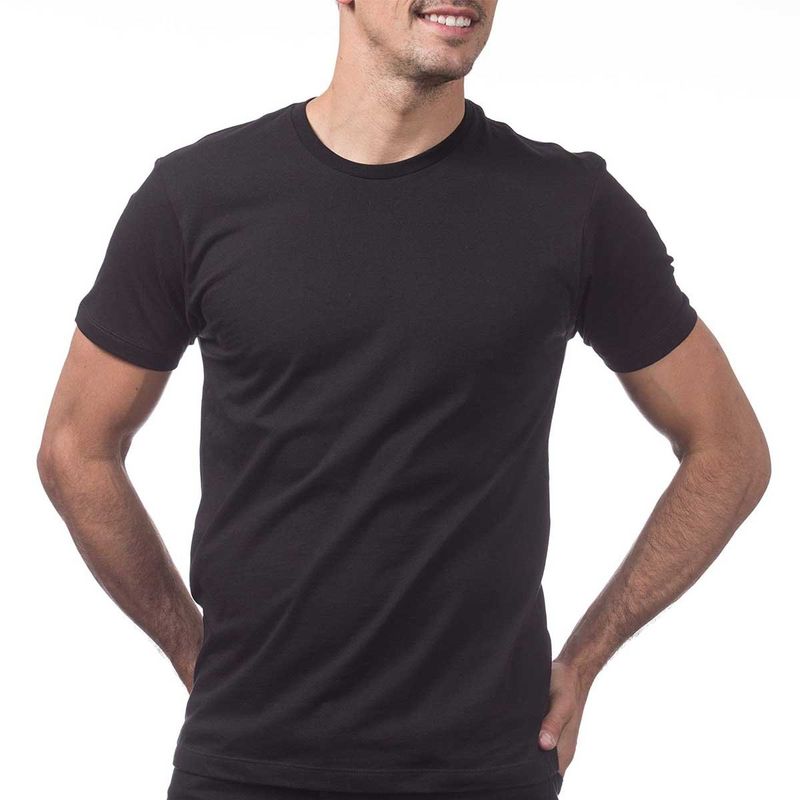 EVERSO - Camiseta Manga Corta Hombre Con Bambú Cuello Redondo