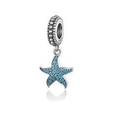 SILVER HEART - Charm Estrella de Mar en Plata Fina 925