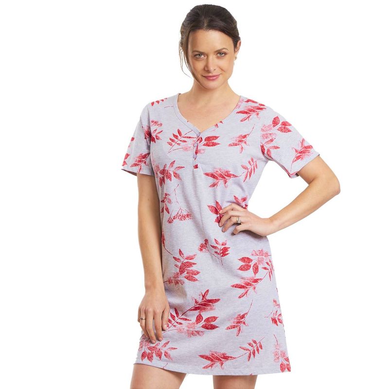 BECKIL - BECKIL COD 781 CAMISOLA ALGODON DELGADO ESTAMPADO MANGA CORTA