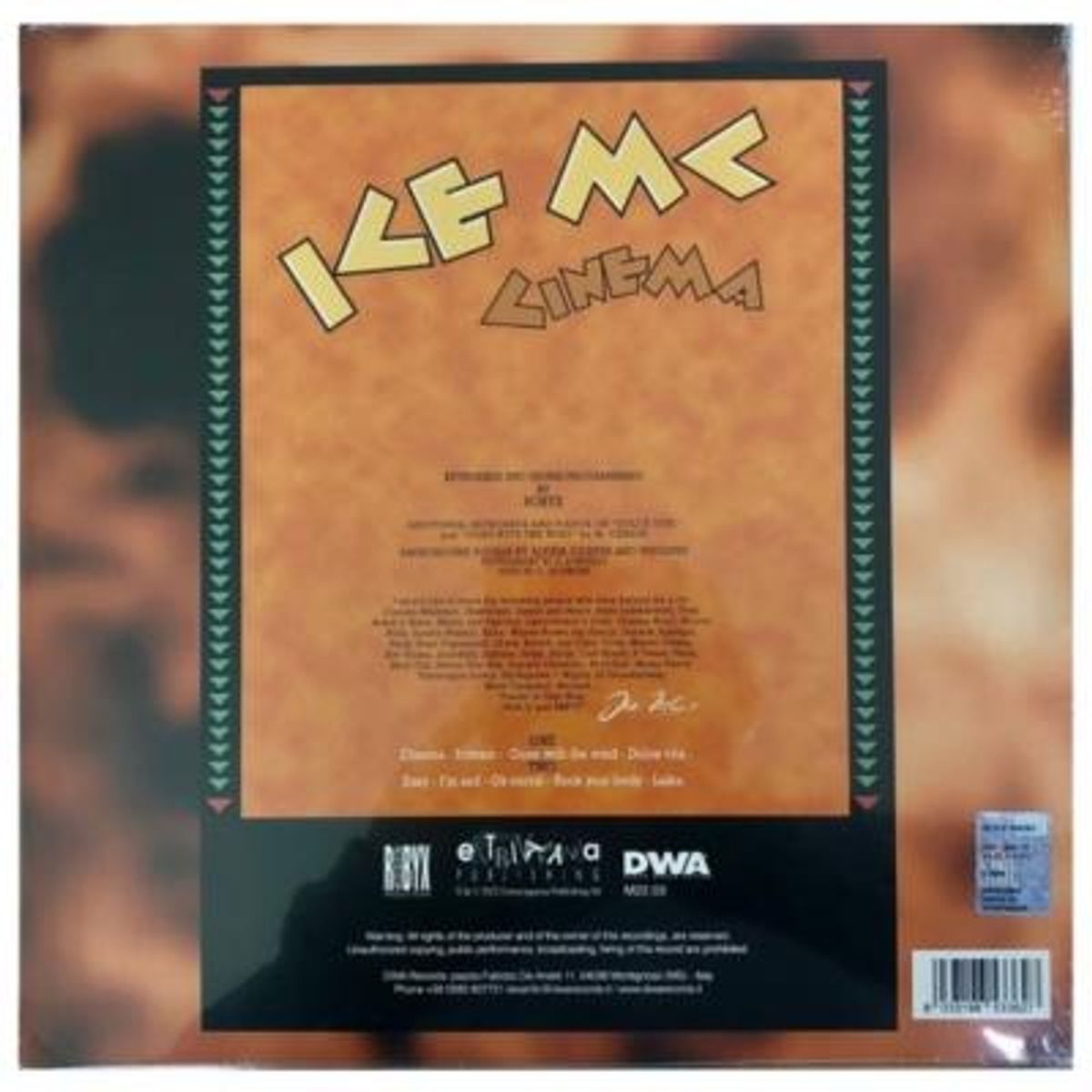 HITWAY MUSIC - ICE MC - CINEMA - VINILO HITWAY MUSIC