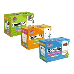 ADETEC - Mix Dominos 3 Temáticas Diferentes 28 Piezas