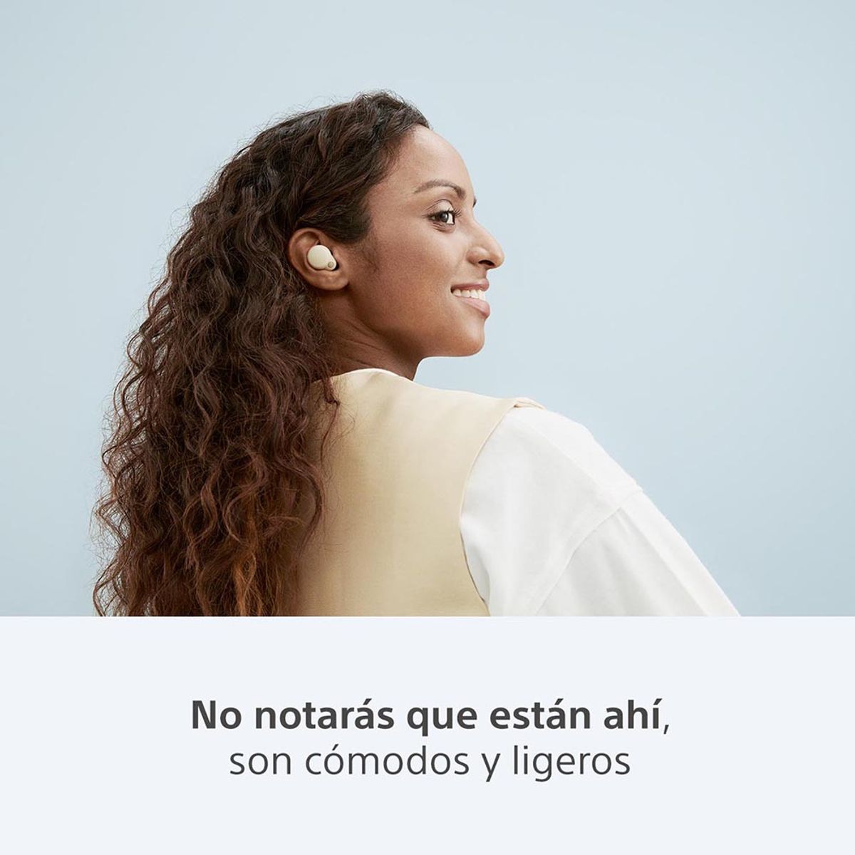 SONY - Audífonos LinkBuds S WF-LS900 Crema