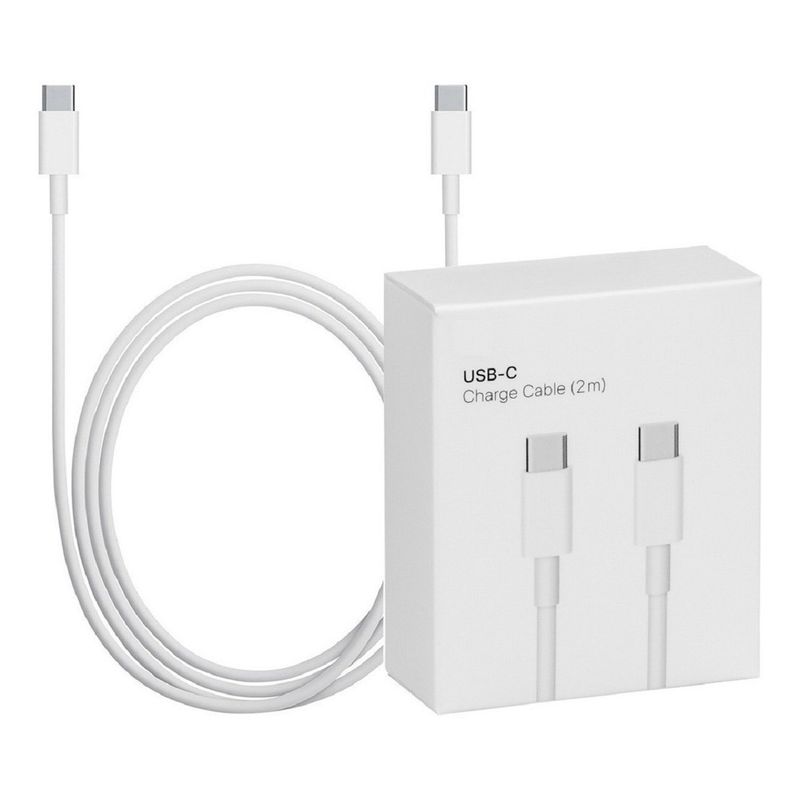 GENERICO - Cable Usb C Carga Rápida 2 Metros Macbook iPad Pro