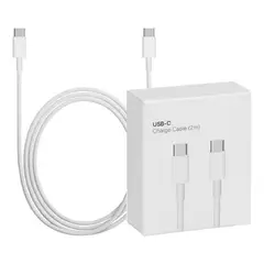 GENERICO - Cable Usb C Carga Rápida 2 Metros Macbook iPad Pro
