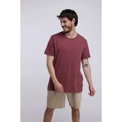 PANAMA JACK - Polera MC Barcelona Burdeo