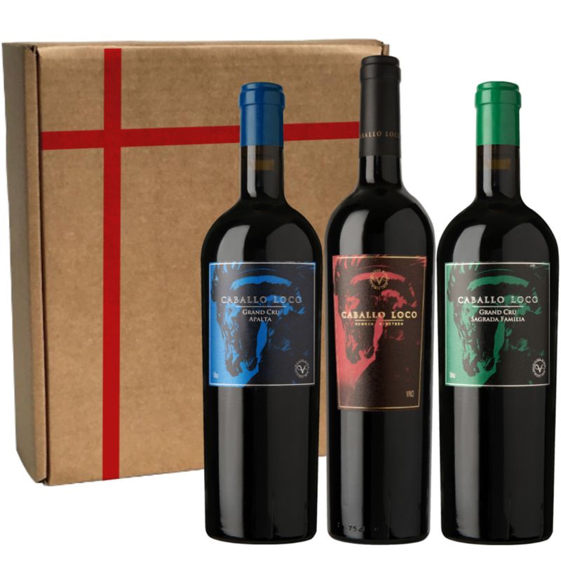 CABALLO LOCO - 3 Vinos Trilogía Indomables