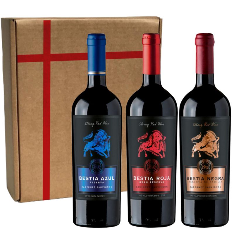 BBVINOS - 3 Vinos Trilogía de Bestias