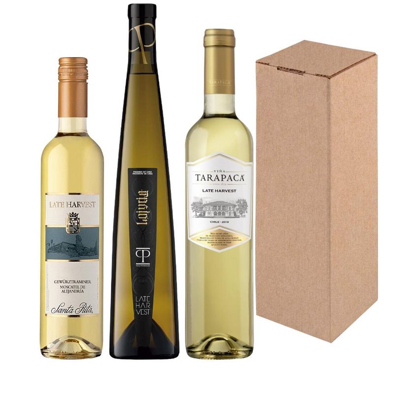 BBVINOS - 3 Vinos Mujer De Hoy, 3 Late Harvest. - Amarillo