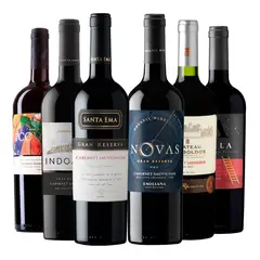 BBVINOS - 6 Vinos Mix Plus Gran Reserva Cabernet Sauvignon - Rojo
