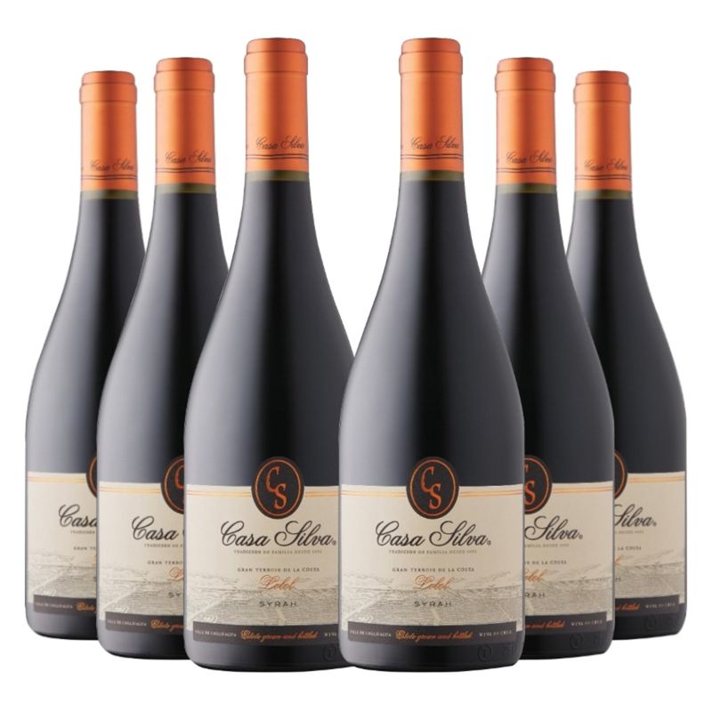 CASA SILVA - 6 Vinos Casa Silva Gran Terroirs Syrah