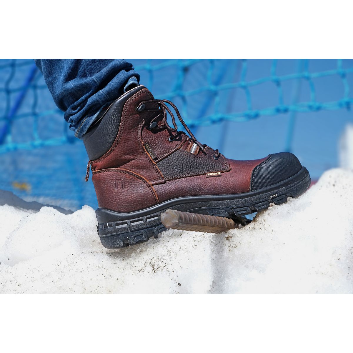 NORSEG - Zapato de seguridad NS 595 Extreme Café Hombre NORSEG