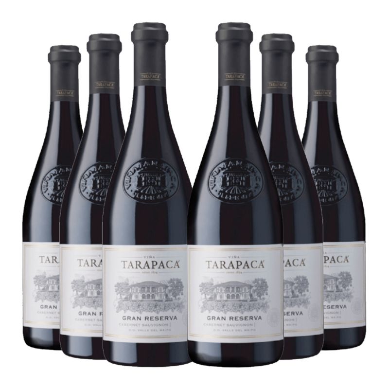 TARAPACA - 6 Vinos Tarapaca Gran Reserva Cabernet Sauvignon