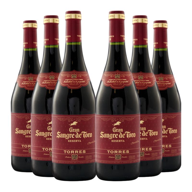 MIGUEL TORRES - 6 Vinos Sangre De Toro Reserva, Ensamblaje