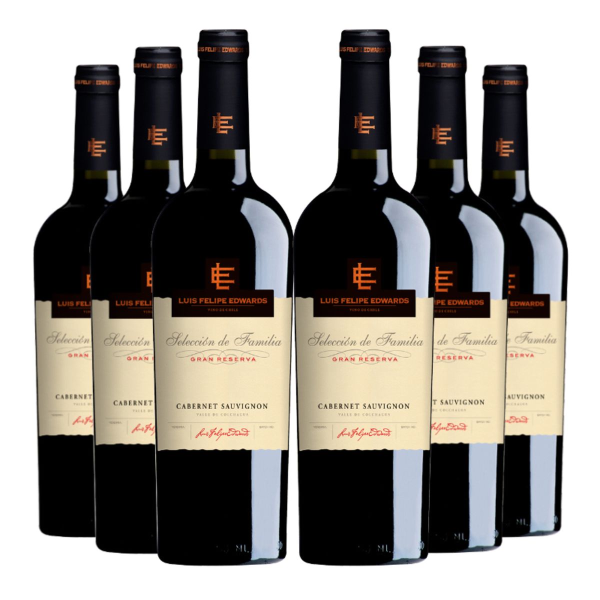 LUIS FELIPE EDWARDS - 6 Vinos Luis Felipe Edwards Gran Reserva C. Sauvignon