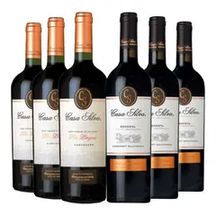 CASA SILVA - 6 Vinos Casa Silva: Gran Terroir Ca + Reserva Cs