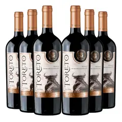 GENERICO - 6 vinos toreto gran rva merlot