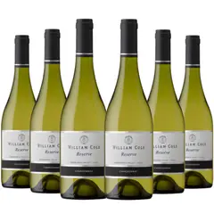 WILLIAM COLE VINEYARDS - 6 Vinos William Cole Reserva Chardonnay