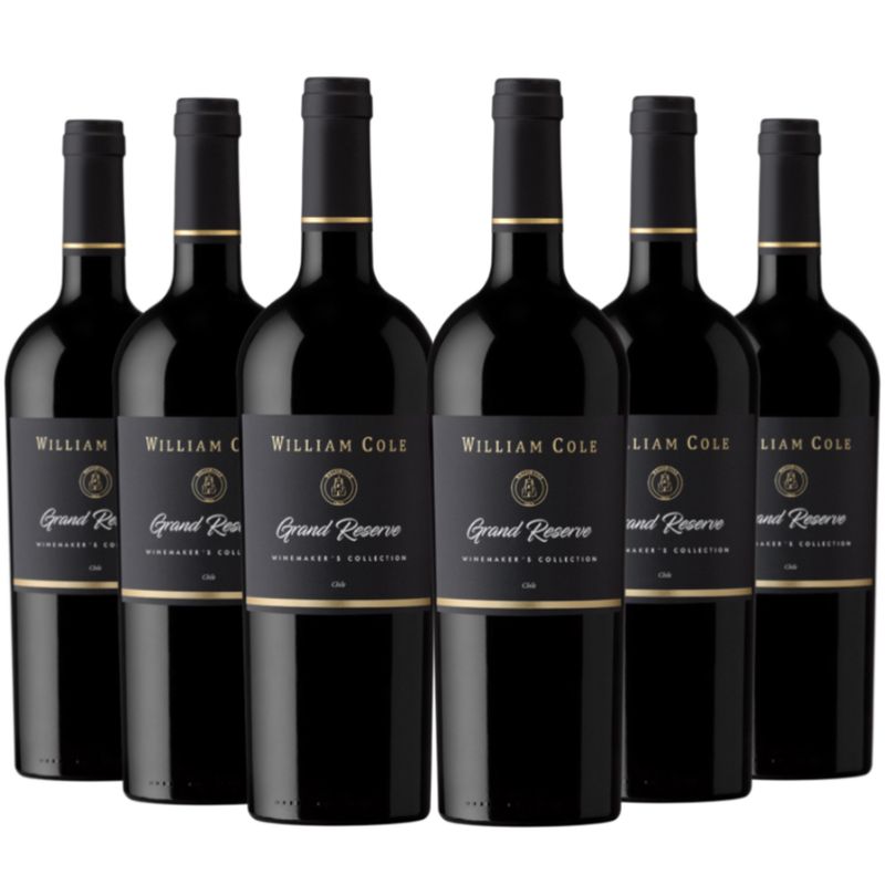 WILLIAM COLE VINEYARDS - 6 vinos william cole gran r. winemakers collection