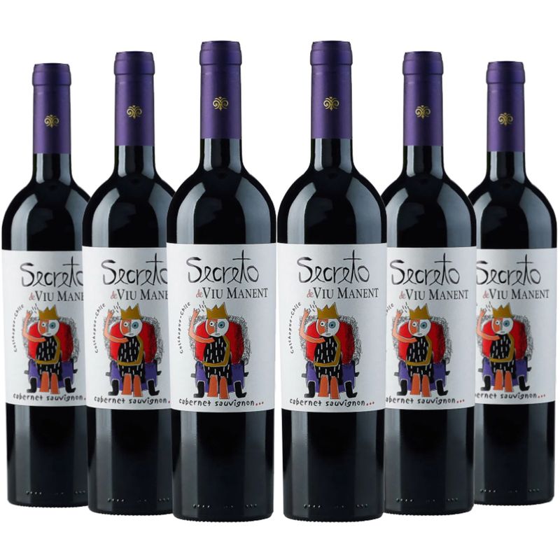 VIU MANENT - 6 Vinos Viu Manent Secreto Cabernet Sauvignon
