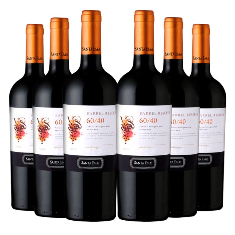 SANTA EMA - 6 Vinos Santa Ema Barrel Reserve 60/40
