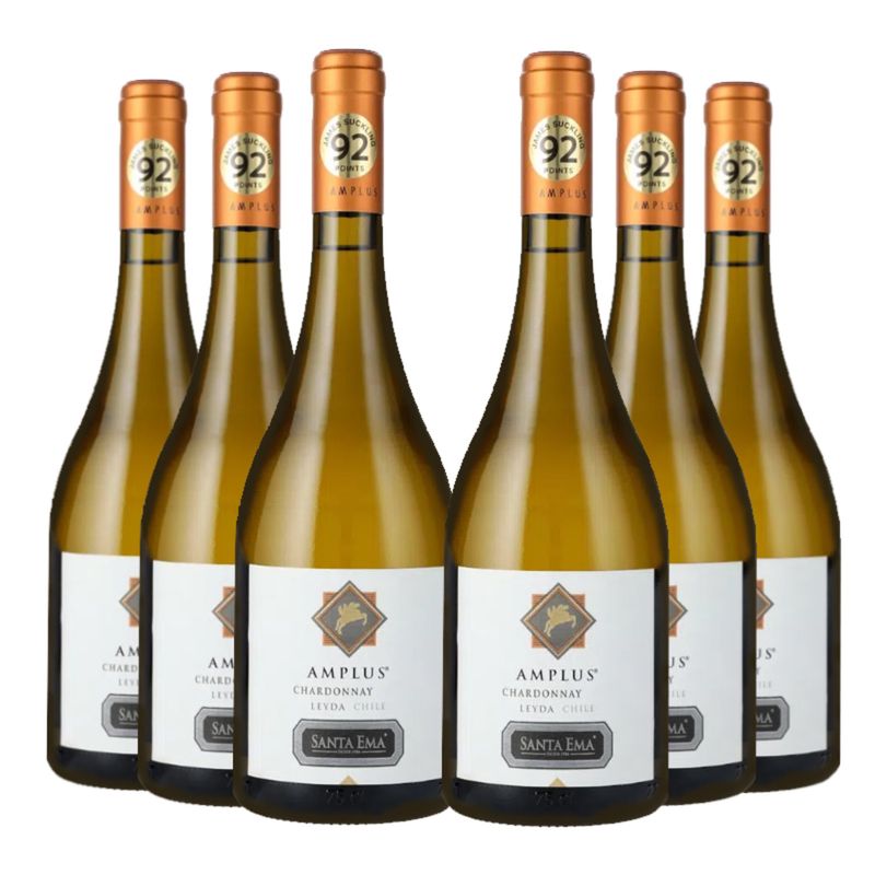 SANTA EMA - 6 Vinos Santa Ema Amplus Chardonnay