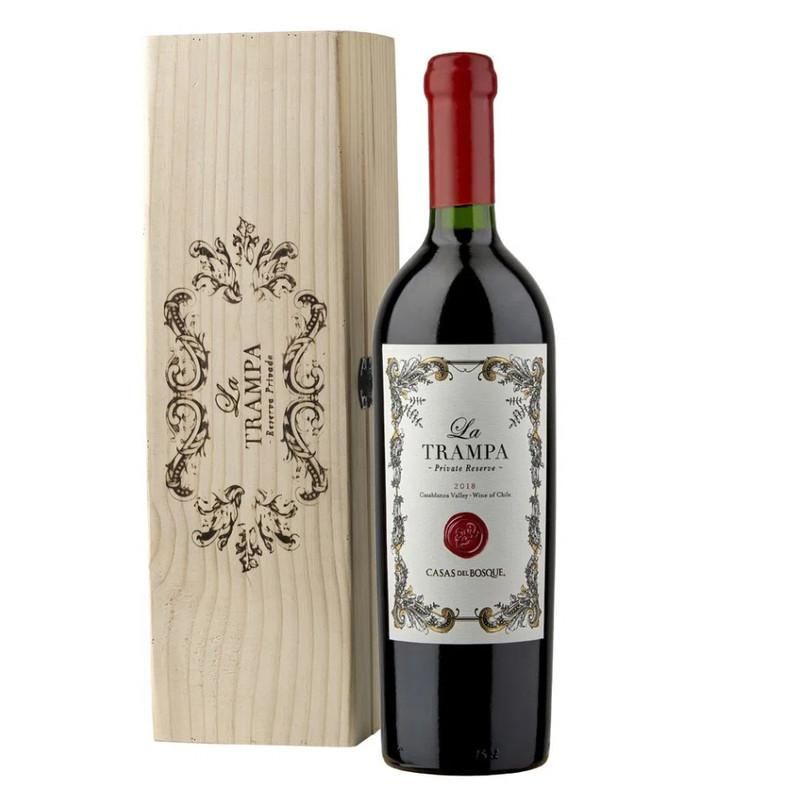 CASAS DEL BOSQUE - Vino Casas Del Bosque La Trampa Ensamblaje - Rojo