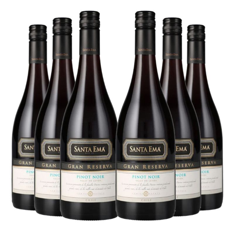 SANTA EMA - 6 Vinos Santa Ema Gran Reserva Pinot Noir