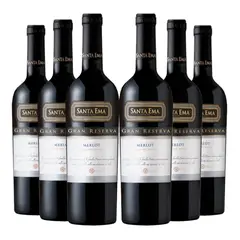 SANTA EMA - 6 Vinos Gran Reserva Merlot