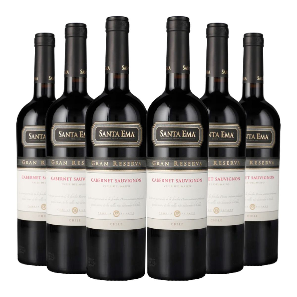 SANTA EMA - 6 Vinos Santa Ema Gran Reserva Cabernet Sauvignon