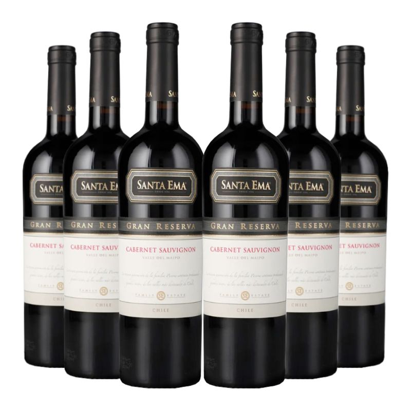 SANTA EMA - 6 Vinos Santa Ema Gran Reserva Cabernet Sauvignon