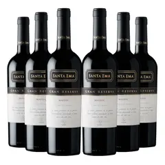 SANTA EMA - 6 Vinos Gran Reserva Malbec