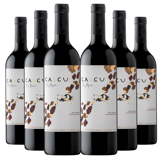 CALCU - 6 Vinos Calcu Tiny Blocks Carmenere.