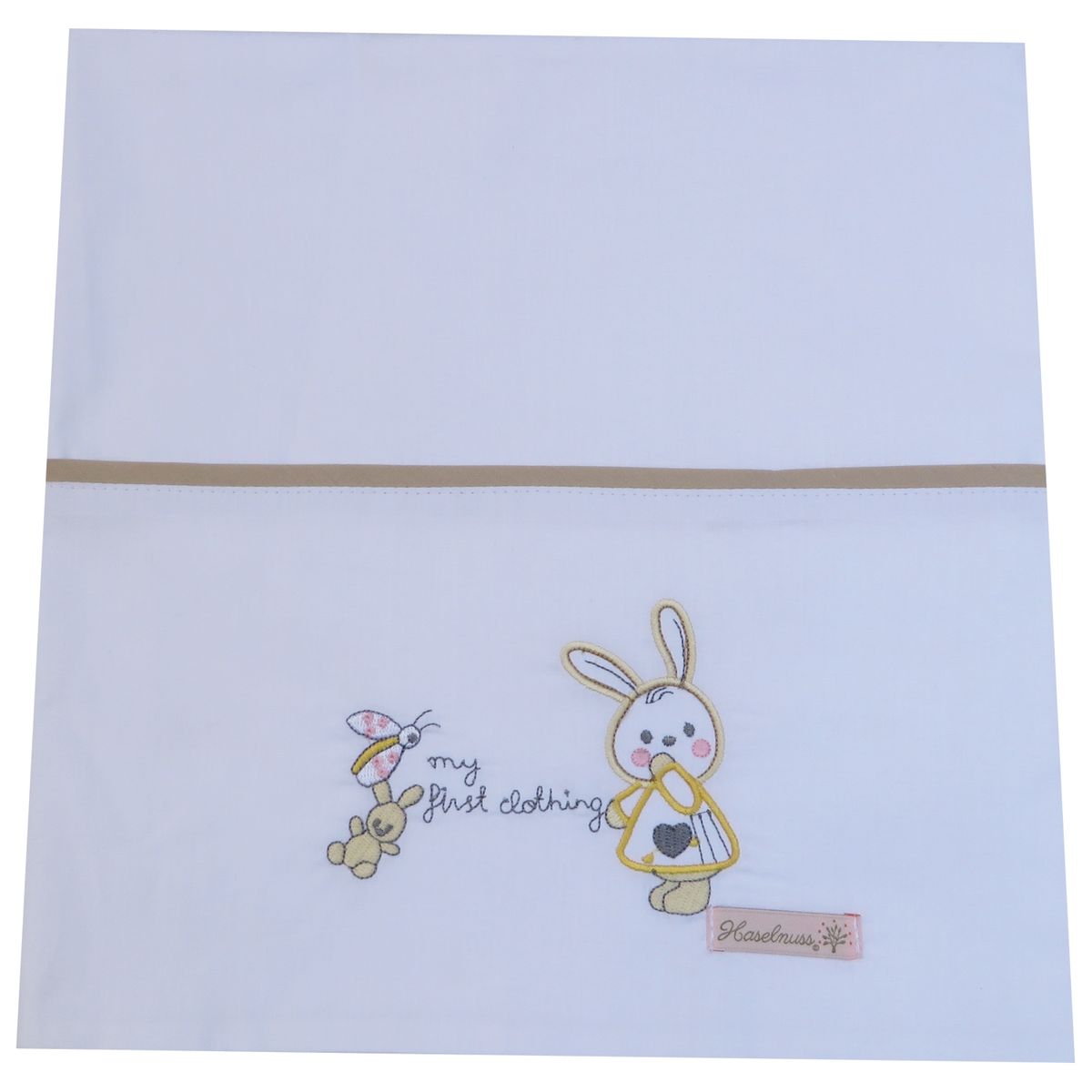 HASELNUSS - juego de sabanas colecho conejita beige