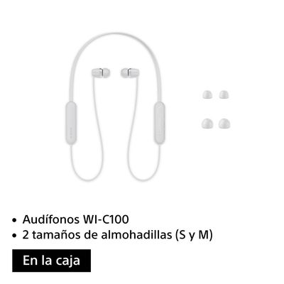 Imagen 2 del producto Audífonos internos inalámbricos WI-C100 Blanco