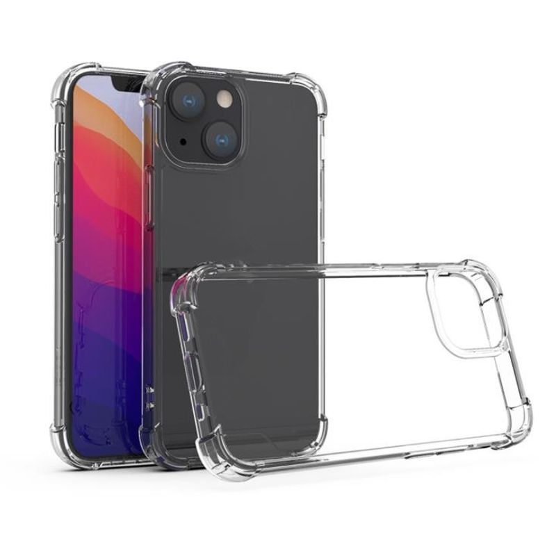GENERICO - Carcasa iPhone 13 Mini Transparente Reforzada
