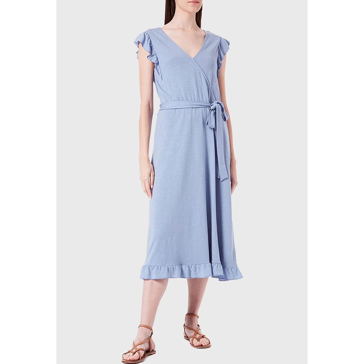 ESPRIT - Vestido Midi Con Lazada Esprit ESPRIT