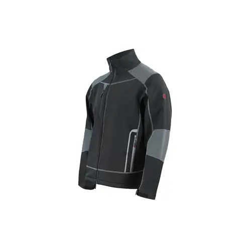 ABSOLUTE ZERO - Chaqueta Softshell Hombre Negra Z-1000