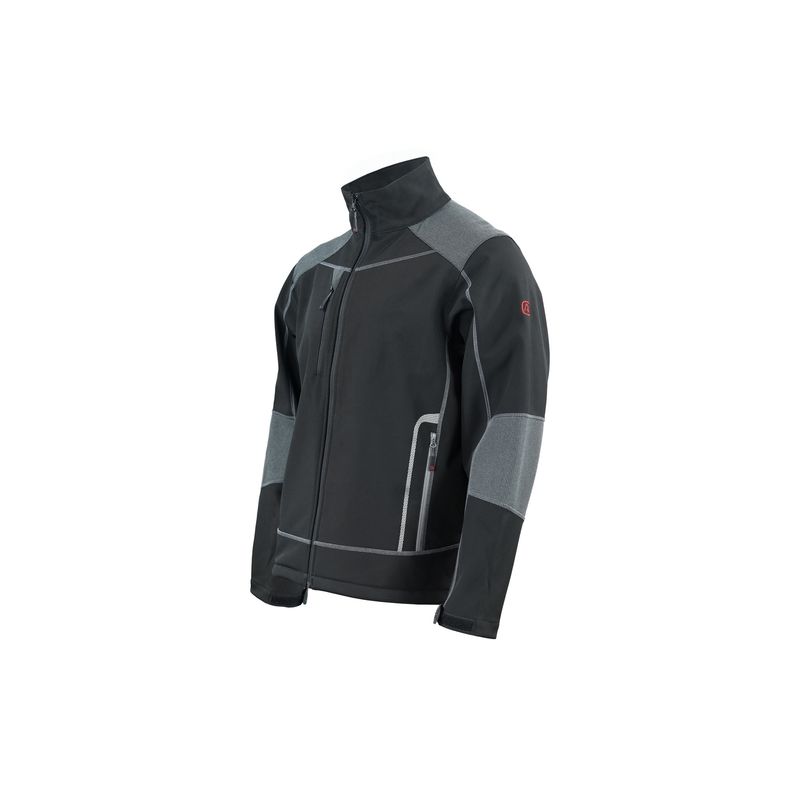 ABSOLUTE ZERO - Chaqueta Softshell Hombre Negra Z-1000 ABSOLUTE ZERO.