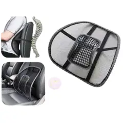 GENERICO - Respaldo Lumbar Para Silla Auto Y Oficina Soporte Ergonómico